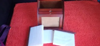 Archivador de madera para fotos