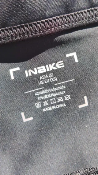 Culotte ciclista InBike Talla XS