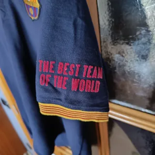Polo FC Barcelona - Escudo Bordado