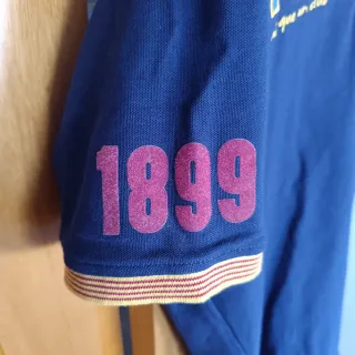 Polo FC Barcelona - Escudo Bordado