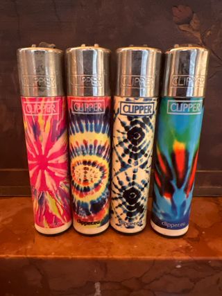 accendini Clipper tie-dye