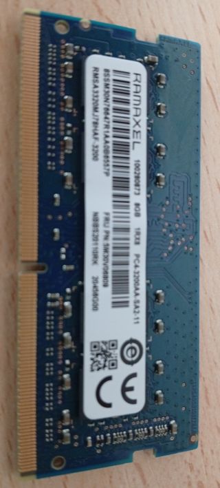 Memoria RAM 8GB DDR4 3200MHz SO-DIMM