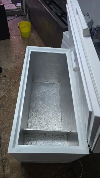 Congelador arcón blanco