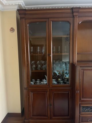 Armario de salón madera alta calidad