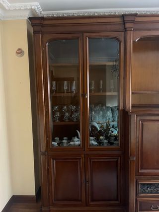 Armario de salón madera alta calidad