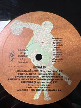 Ilegales Directo Vinilo