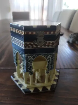 Joyero Español Vintage Eatuche Incrustaciones