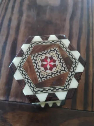 Joyero Español Vintage Eatuche Incrustaciones