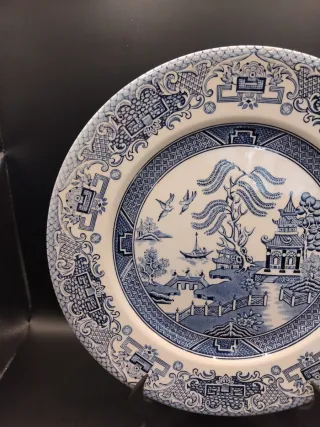 🇬🇧 Plato Llano Ingles Willow Azul