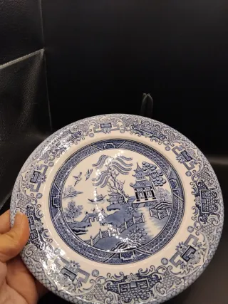 🇬🇧 Plato Llano Ingles Willow Azul