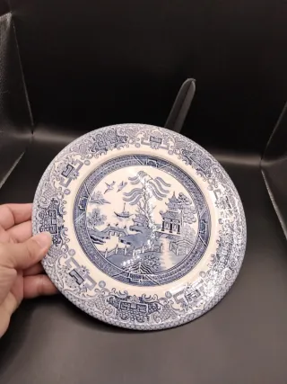 🇬🇧 Plato Llano Ingles Willow Azul