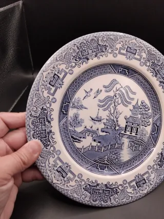 🇬🇧 Plato Llano Ingles Willow Azul