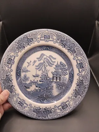 🇬🇧 Plato Llano Ingles Willow Azul