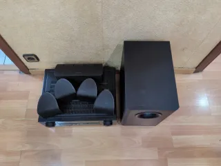 Receptor y altavoces 5.1 AV Pioneer VSX-324 Negro