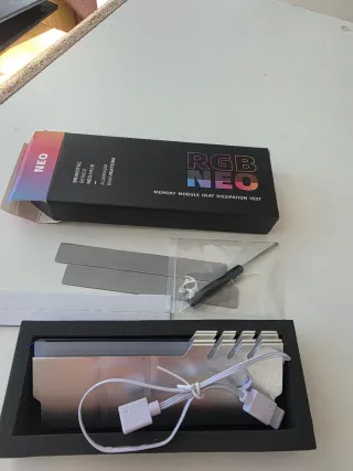 Disipador Pasivo ARGB RAM Aluminio Premium