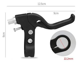 Manetas Freno Bicicleta Palancas Negro