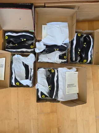 Lote 5 pares botas seguridad Heckel 39