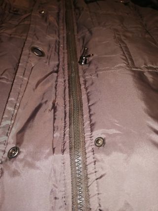 Piumino donna marrone