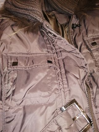 Piumino donna marrone