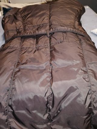 Piumino donna marrone