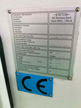 Máquina combinada de carpintería Steton