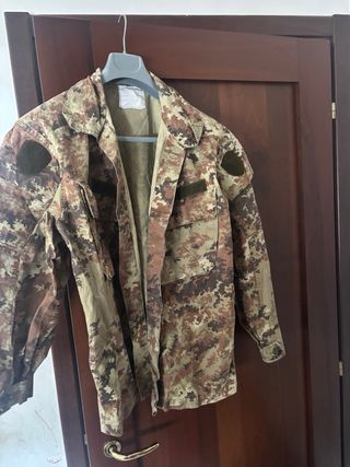 Giacca Militare Mimetica Tg 54