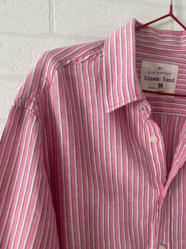 Camisa Lino Marks&Spencer Talla M