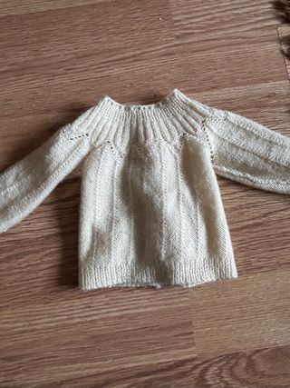 Conjunto ropa muñeca tejido