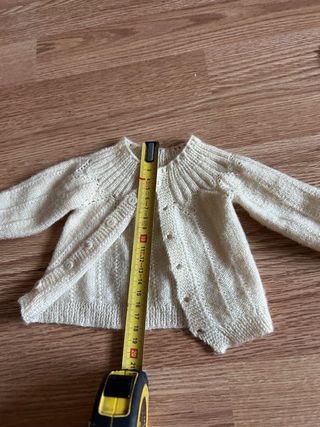 Conjunto ropa muñeca tejido