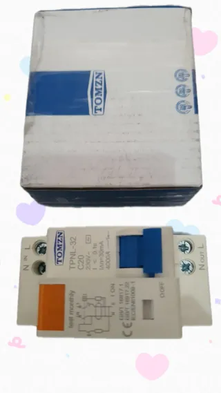 TOMZN TPNL-32 C20 RCBO 20A