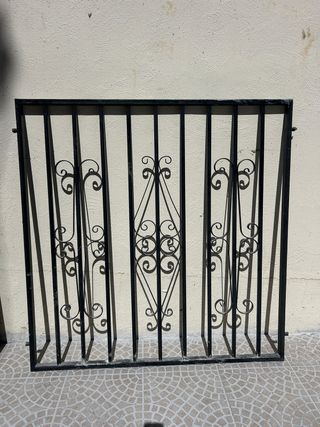 Rejas de ventana de hierro forjado