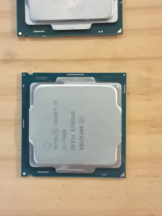 2x CPU i3 6300T, 1x i5 7600k, 1x i5 7600