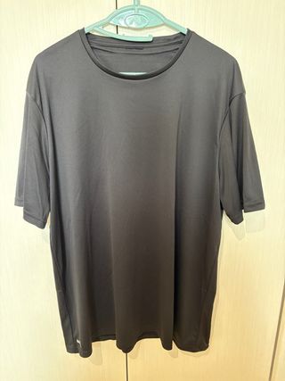 Camiseta Negra Protección UV UPF 50+