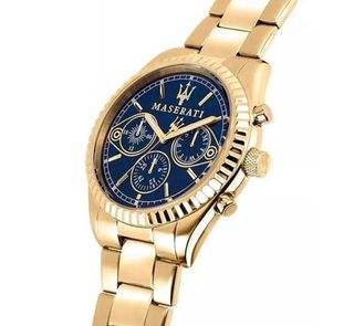 Reloj Maserati Cronógrafo Azul y Dorado