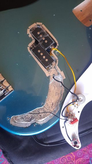 Cuerpo Bajo Squier Precision Bass Completo