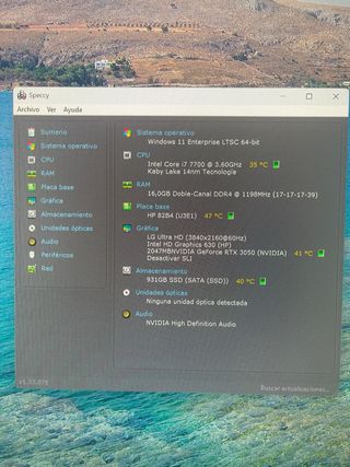 PC GAMING RTX 3050 16GB RAM SSD 1TB