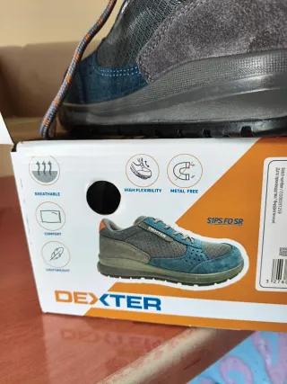 Zapatos de seguridad casi nuevos
