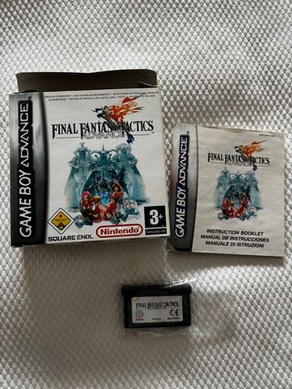 Final Fantasy Tactics Advance GBA PAL ESP
