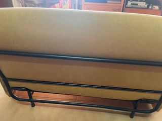Sofá Cama mostaza 135cm