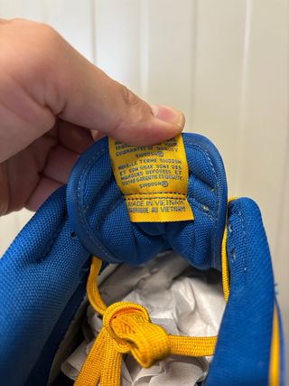 Nike Dunk Low Retro blue jay/university gold tg 46