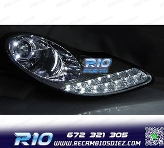 FAROS PORSCHE BOXSTER 96-04 NEW LED EDITION CROMO