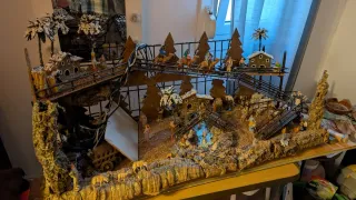 Pesebre grande artesanal