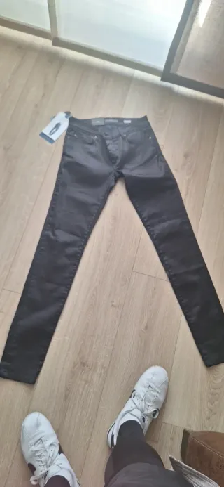 Pantalón elástico mujer Salsa negro