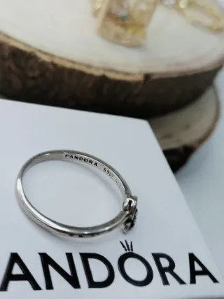 Anillo Pandora Minnie Plata