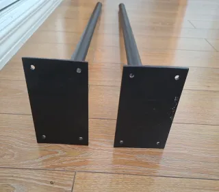 2 Soportes Cofre Portaequipajes Negro