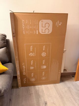 Caja TV TCL 55 4K HDR Google TV