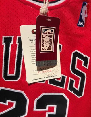 Camiseta Michael Jordan 23 Firmada