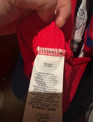 Camiseta Michael Jordan 23 Firmada