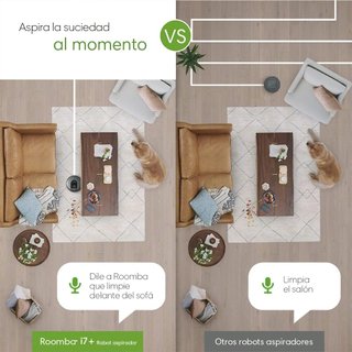 Roomba iRobot i7+ Robot aspirador Autovaciado