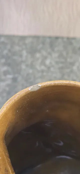 6 Bicchieri Gufo Vintage in Ceramica